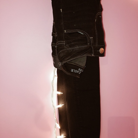 American Eagle Dark Wash Jeggings - Picture 1 of 5